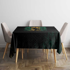 Afro-Jamaican One Love Grunge Tablecloth Jamrock - African Pride