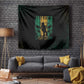 Afro-Jamaican One Love Grunge Tapestry Jamrock - African Pride