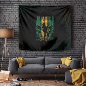 Afro-Jamaican One Love Grunge Tapestry Jamrock - African Pride