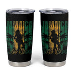 Afro-Jamaican One Love Grunge Tumbler Cup Jamrock - African Pride