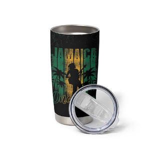 Afro-Jamaican One Love Grunge Tumbler Cup Jamrock - African Pride