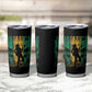 Afro-Jamaican One Love Grunge Tumbler Cup Jamrock - African Pride