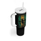 Afro-Jamaican One Love Grunge Tumbler With Handle Jamrock - African Pride