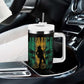 Afro-Jamaican One Love Grunge Tumbler With Handle Jamrock - African Pride