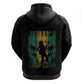 Afro-Jamaican One Love Grunge Zip Hoodie Jamrock - African Pride