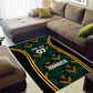Afro-Jamaica Custom Area Rug Reggae Boyz Ethnic Motifs