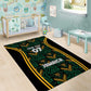 Afro-Jamaica Custom Area Rug Reggae Boyz Ethnic Motifs
