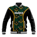Afro-Jamaica Custom Baseball Jacket Reggae Boyz Ethnic Motifs