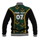 Afro-Jamaica Custom Baseball Jacket Reggae Boyz Ethnic Motifs