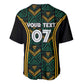 Afro-Jamaica Custom Baseball Jersey Reggae Boyz Ethnic Motifs
