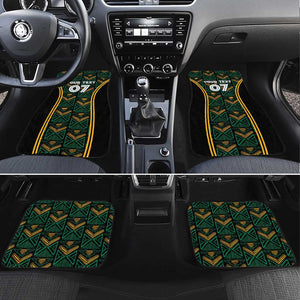 Afro-Jamaica Custom Car Mats Reggae Boyz Ethnic Motifs