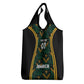 Afro-Jamaica Custom Grocery Bag Reggae Boyz Ethnic Motifs