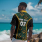Afro-Jamaica Custom Hawaiian Shirt Reggae Boyz Ethnic Motifs