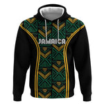 Afro-Jamaica Custom Hoodie Reggae Boyz Ethnic Motifs