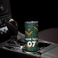Afro-Jamaica Custom Skinny Tumbler Reggae Boyz Ethnic Motifs