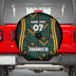 Afro-Jamaica Custom Spare Tire Cover Reggae Boyz Ethnic Motifs