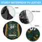 Afro-Jamaica Custom Spare Tire Cover Reggae Boyz Ethnic Motifs