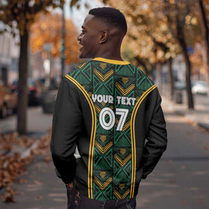 Afro-Jamaica Custom Sweatshirt Reggae Boyz Ethnic Motifs