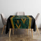 Afro-Jamaica Custom Tablecloth Reggae Boyz Ethnic Motifs