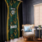 Afro-Jamaica Custom Window Curtain Reggae Boyz Ethnic Motifs