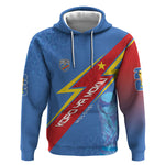 DR Congo 2026 Kopo ya Mokili Custom Hoodie Leopards Making History