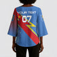 DR Congo 2026 Kopo ya Mokili Custom Kimono Sleeve Blouse Leopards Making History
