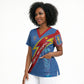 DR Congo 2026 Kopo ya Mokili Custom Scrub Top Leopards Making History