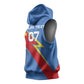 DR Congo 2026 Kopo ya Mokili Custom Sleeveless Hoodie Leopards Making History