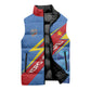 DR Congo 2026 Kopo ya Mokili Custom Sleeveless Puffer Jacket Leopards Making History