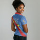 DR Congo 2026 Kopo ya Mokili Custom Women Polo Shirt Leopards Making History