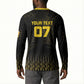 Ghana Black Star Custom Button Sweatshirt Gold Ananse Spiderweb Inspired