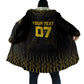 Ghana Black Star Custom Cloak Gold Ananse Spiderweb Inspired