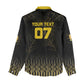 Ghana Black Star Custom Women Casual Shirt Gold Ananse Spiderweb Inspired
