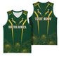 Personalised South African Heritage Day Basketball Jersey Kente Ethnic Patterns Mix Springboks - African Pride