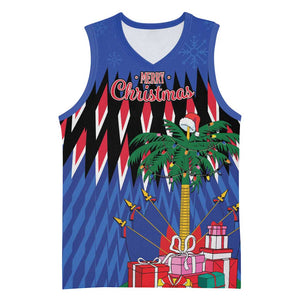 Haiti Afro Christmas Personalized Basketball Jersey Festive Vibes - African Pride