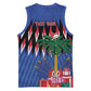Haiti Afro Christmas Personalized Basketball Jersey Festive Vibes - African Pride