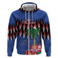 Haiti Afro Christmas Personalized Hoodie Festive Vibes