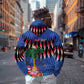 Haiti Afro Christmas Personalized Hoodie Festive Vibes