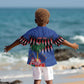 Haiti Afro Christmas Personalized Kid Hawaiian Shirt Festive Vibes