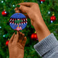 Haiti Afro Christmas Ceramic Ornament Festive Vibes LT7
