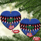 Haiti Afro Christmas Ceramic Ornament Festive Vibes LT7