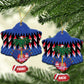Haiti Afro Christmas Ceramic Ornament Festive Vibes LT7
