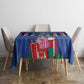 Haiti Afro Christmas Personalized Tablecloth Festive Vibes