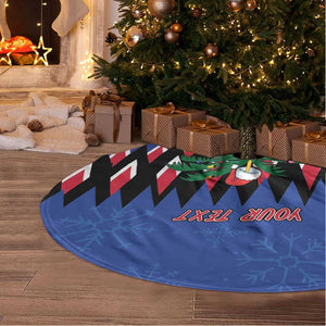 Haiti Afro Christmas Tree Skirt Festive Vibes