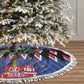 Haiti Afro Christmas Tree Skirt Festive Vibes