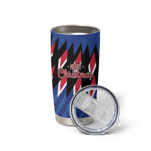 Haiti Afro Christmas Tumbler Cup Festive Vibes