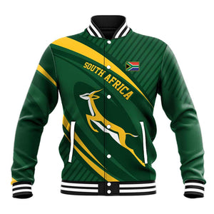 Personalized South Africa Bokke Baseball Jacket Minimalism Style
