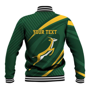 Personalized South Africa Bokke Baseball Jacket Minimalism Style
