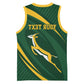 Personalized South Africa Bokke Basketball Jersey Minimalism Style - African Pride