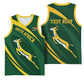Personalized South Africa Bokke Basketball Jersey Minimalism Style - African Pride